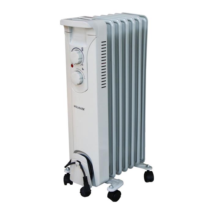 Обогреватель Willmark OR-0307, масляный, 3 режима нагрева, 7 секций, 1500 Вт