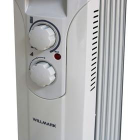 

Обогреватель WILLMARK OR-0307, масляный, 1500 Вт, 7 секций, 20 м², белый