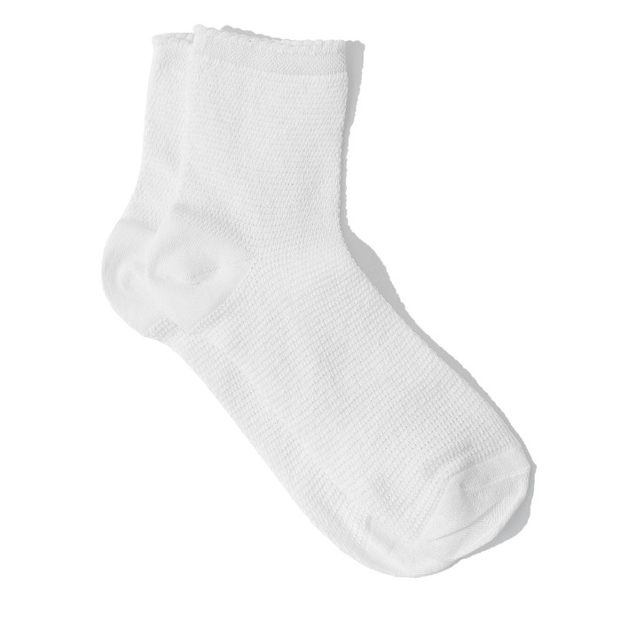 Носки женские, цвет белый, размер 23-25