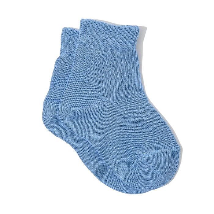 Носки детские, цвет голубой, размер 12