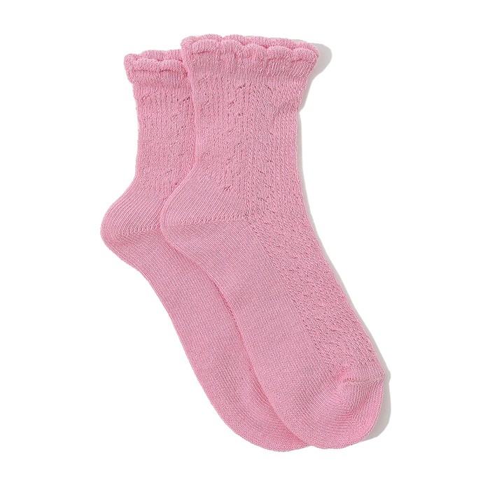 Носки детские, цвет светло-розовый, размер 20-22