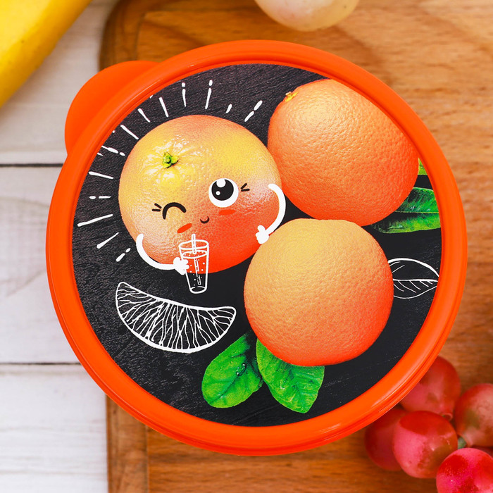 Ланч-бокс "Апельсин", 300 мл