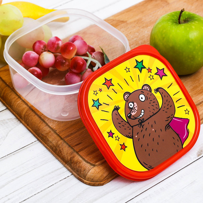 Ланч-бокс "Обед супер героя", 400 мл