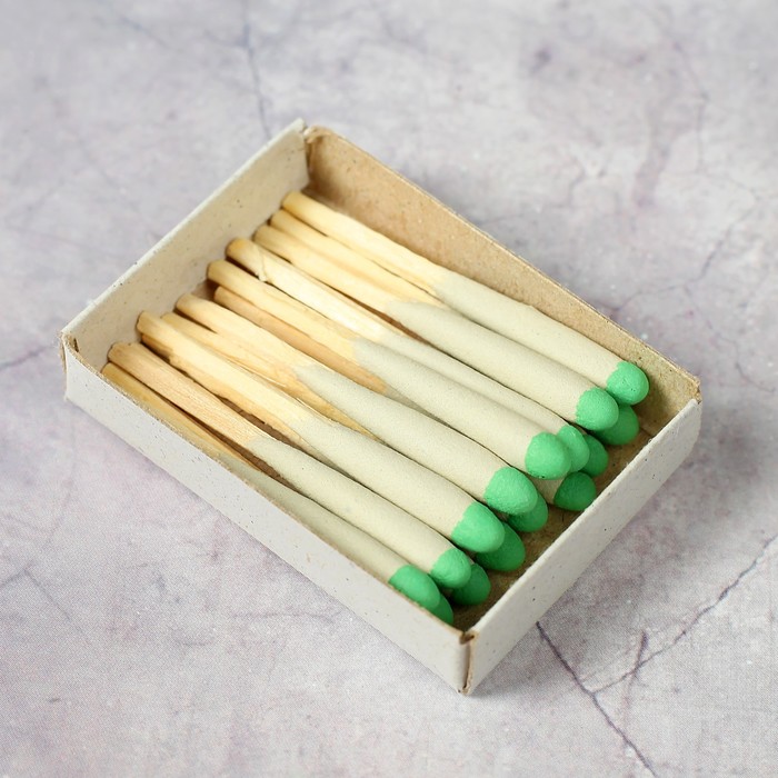 Спички охотничьи наполнением 15 шт. Победа