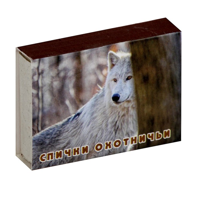 Спички охотничьи наполнением 15 шт. Победа