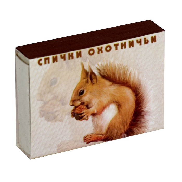 Спички охотничьи наполнением 15 шт. Победа