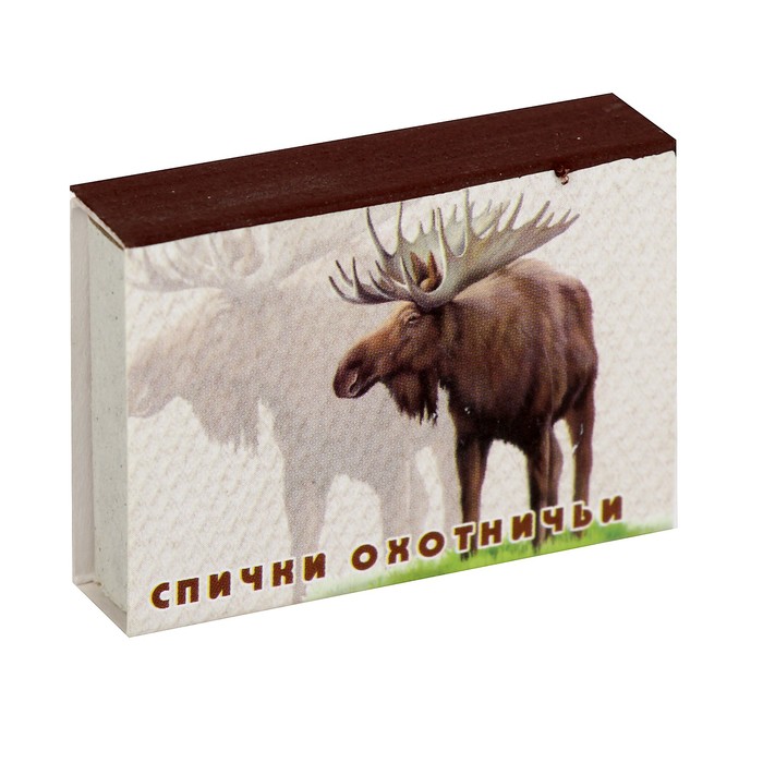 Спички охотничьи наполнением 15 шт. Победа