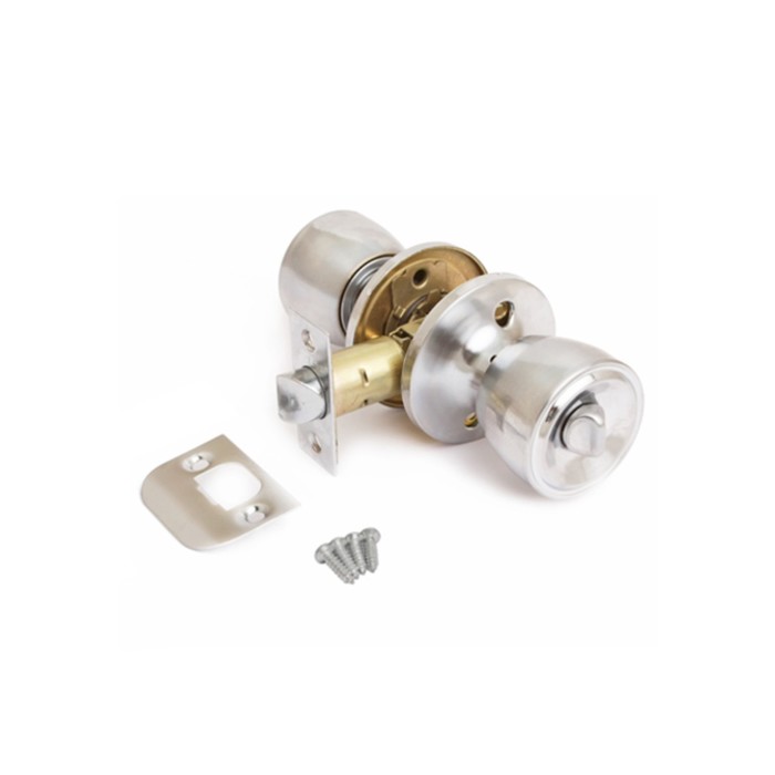 Ручка-защёлка AVERS 0590-03-NIS (S), с фиксатором, цвет матовый никель