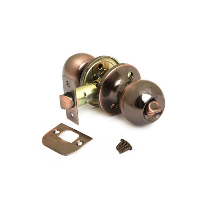 Ручка-защёлка AVERS 6072-03-AC, с фиксатором, цвет медь