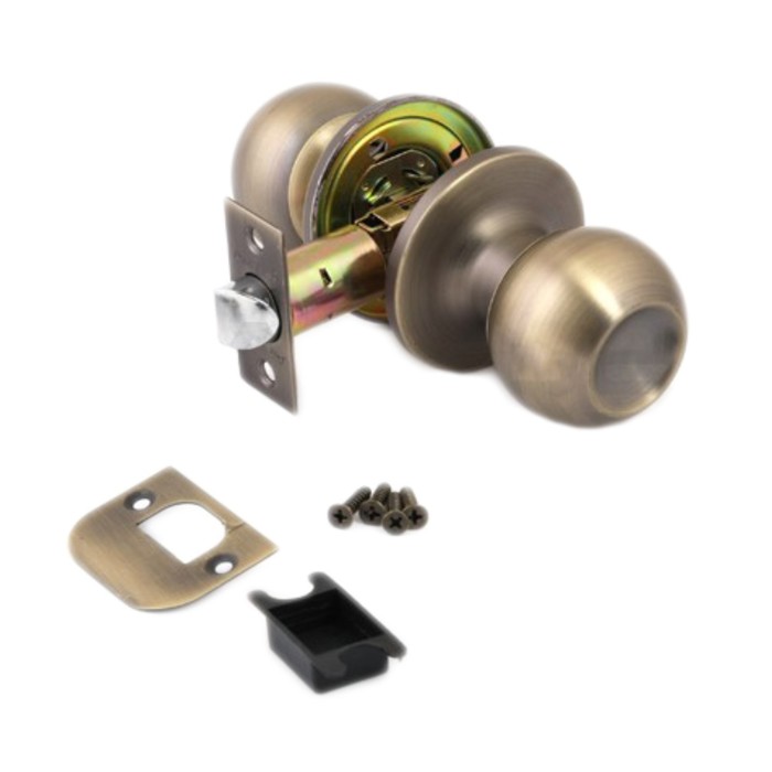 Ручка-защёлка AVERS 6072-05-AN, пустая, цвет матовая бронза