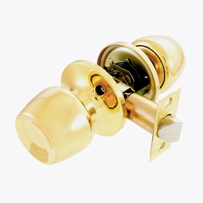 Ручка-защёлка АЛЛЮР 5564 PS PB, пустая, цвет латунь