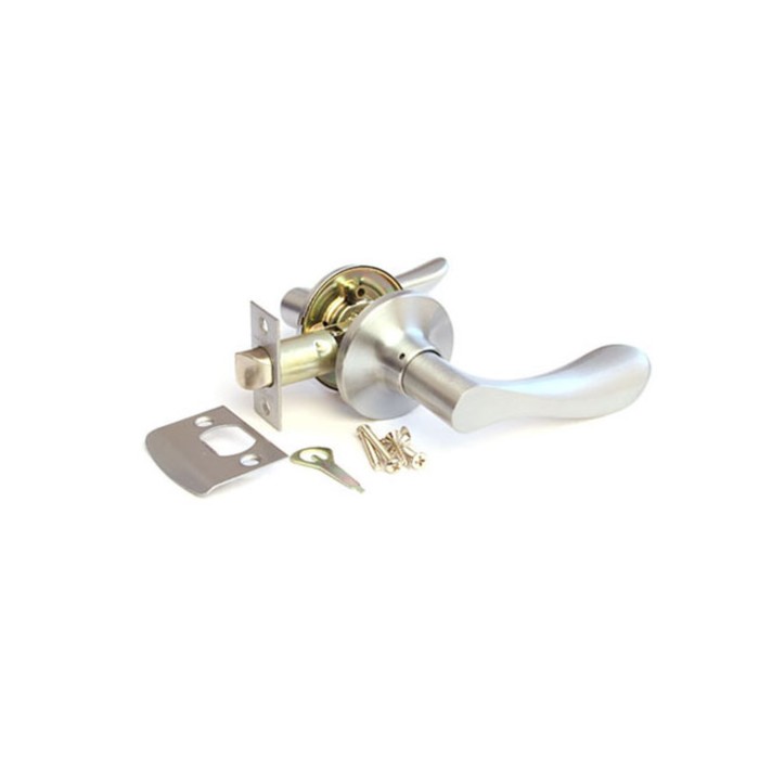 Ручка-защёлка APECS 0891-05-CRM, пустая, цвет матовый хром