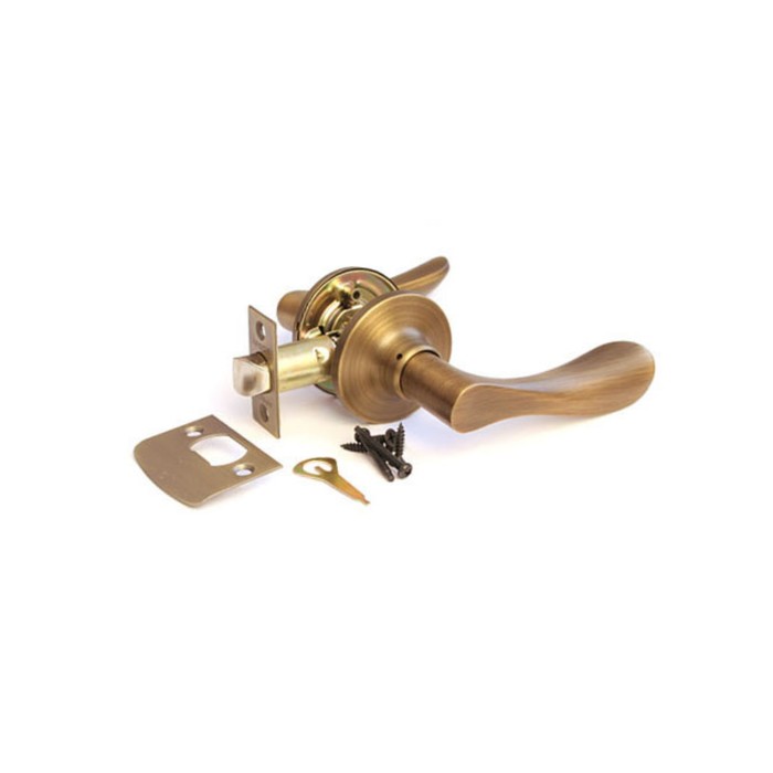 Ручка-защёлка APECS 0891-05-АN, пустая, цвет старая бронза