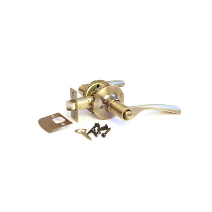 Ручка-защёлка APECS 8023-03-АВ, с фиксатором, цвет бронза