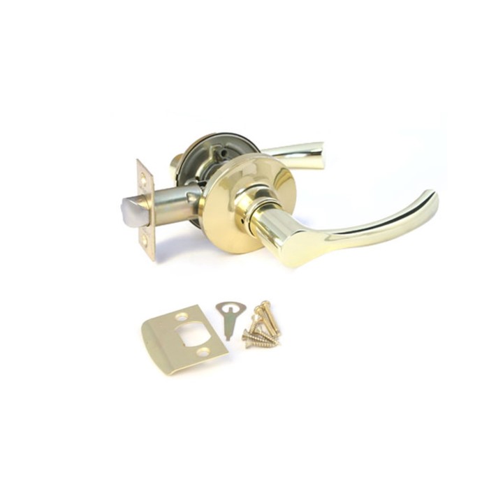 Ручка-защёлка APECS 8069-05-G, пустая, цвет золото