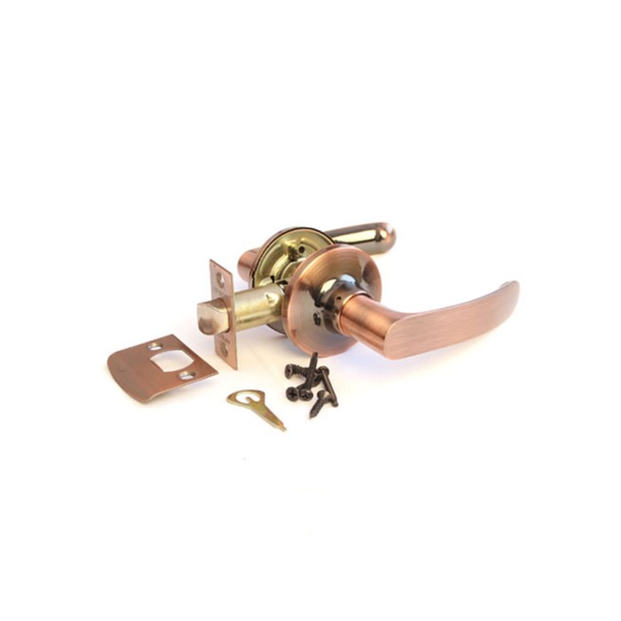 Ручка-защёлка APECS 8082-05-АС, пустая, цвет медь