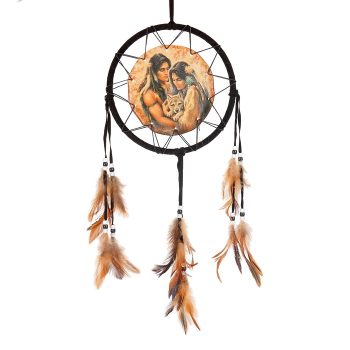 Ловец снов YX36 "Единение с природой" d=20 см