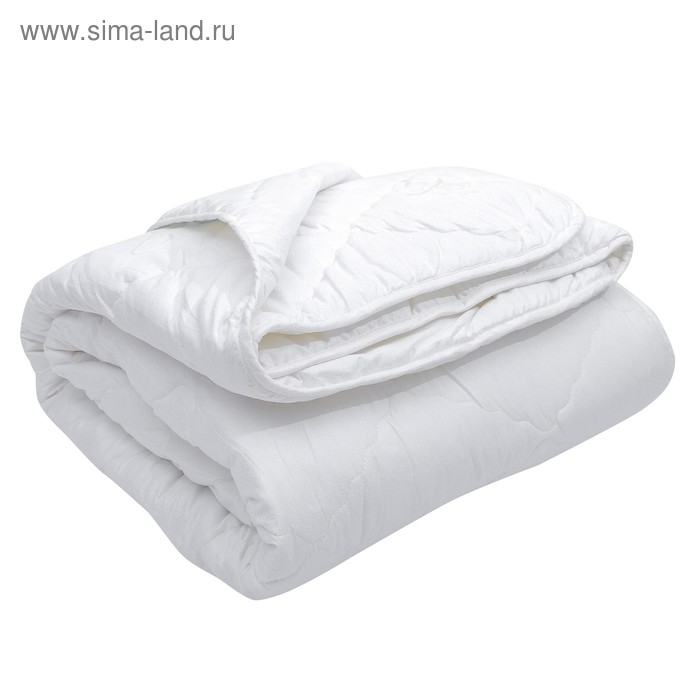 Одеяло стандартное 172х205 см, иск. лебяжий пух, ткань глосс-сатин, п/э 100% одеяло зимнее 172х205 см иск лебяжий пух ткань глосс сатин п э 100%