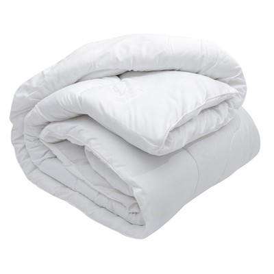 Одеяло зимнее 140х205 см, иск- лебяжий пух, ткань глосс-сатин, п/э 100%