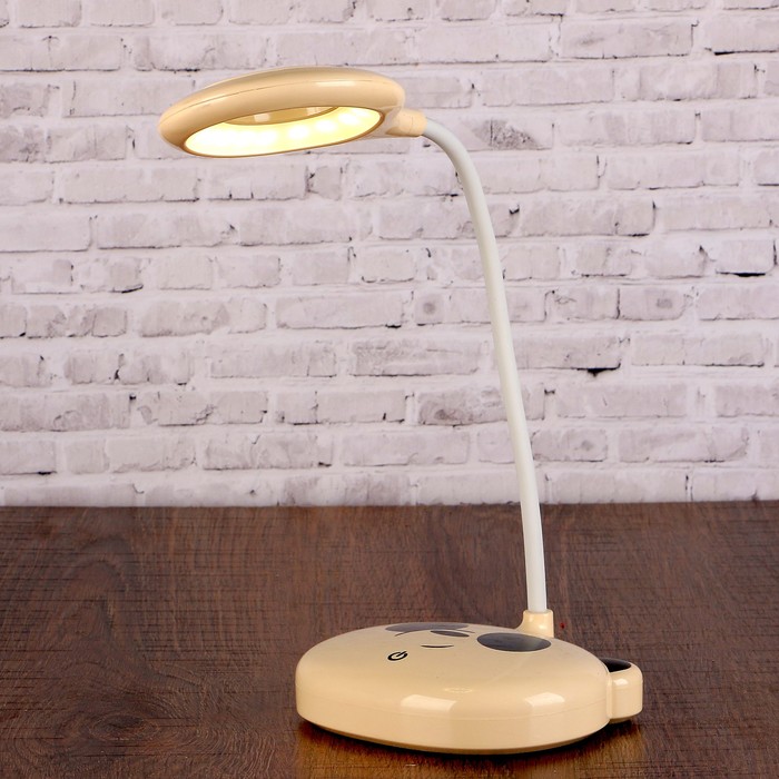 Лампа настольная сенсор 3 режима 2W LEDх18 USB "Мордочка" МИКС 36х12х10 см