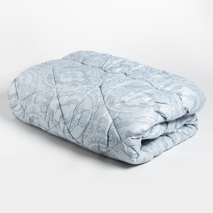 Одеяло зимнее 220х205 см, бамбуковое волокно, ткань тик, п/э 100 %