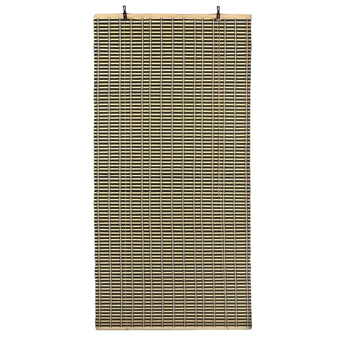 Штора рулонная бамбук "Мокко" 90х180 см