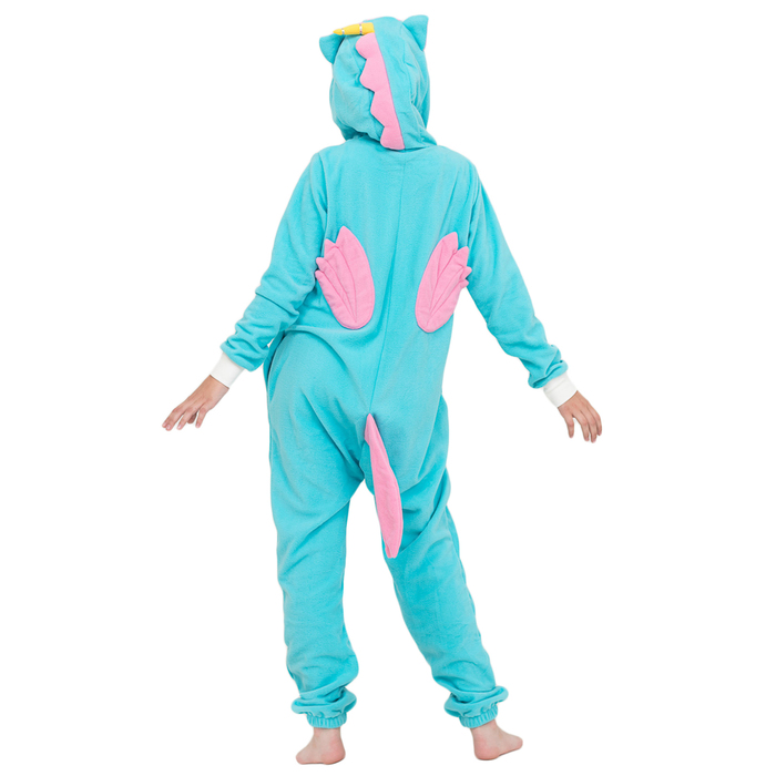 Комбинезон-кигуруми детский "Бирюзовый единорог", рост 104 см