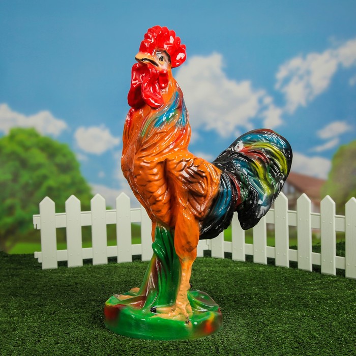 Садовая фигура "Петух", средний