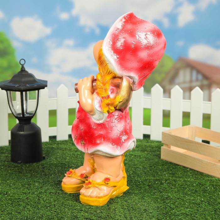 Садовая фигура "Гномиха Малышка", средняя микс