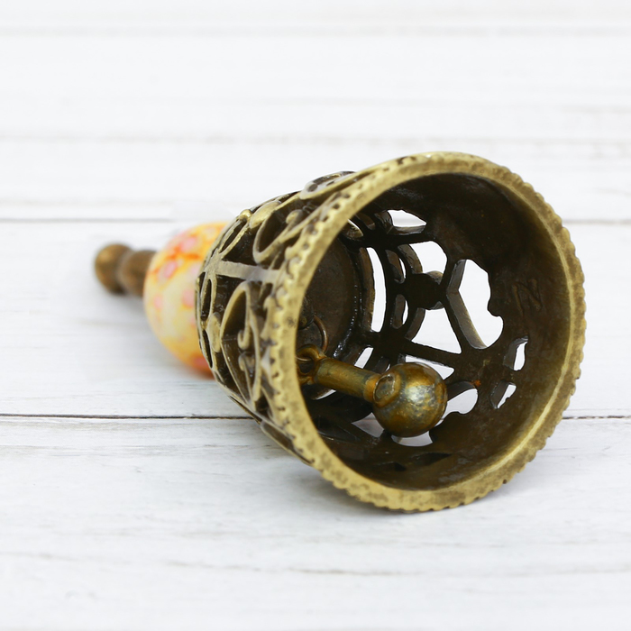 Колокольчик с акриловым элементом "Удачи"