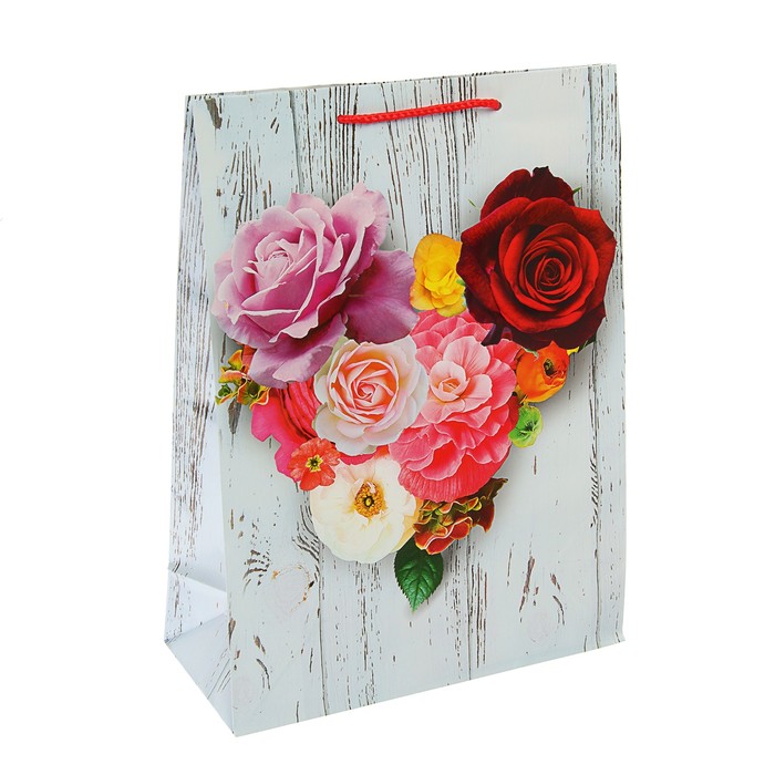 Пакет подарочный "Красота", 42,5 х 33 х 10 см