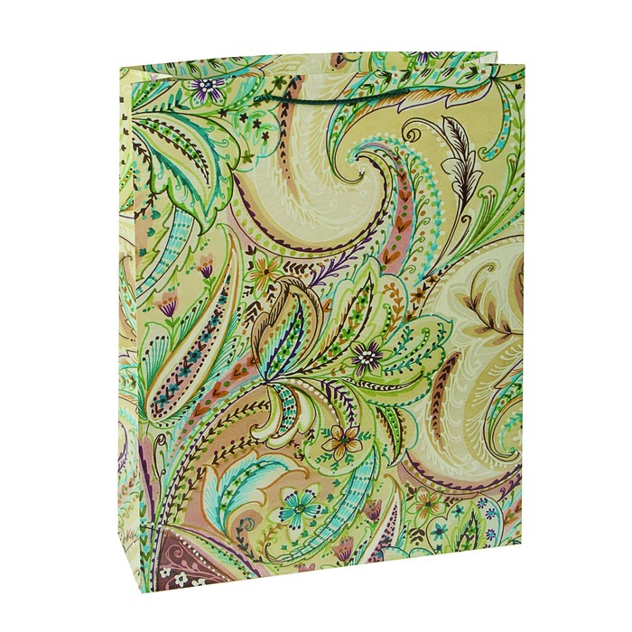 Пакет подарочный "Мозаика", 24 х 20,3 х 11,5 см