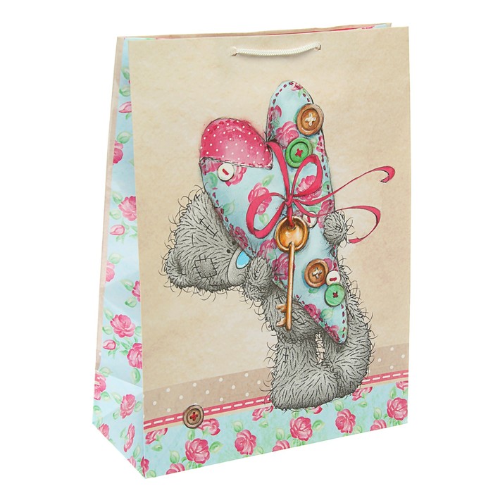 Пакет подарочный "Любовь", 36 х 26 х 11,5 см