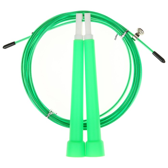 фото Набор для фитнеса onlitop: эспандер ленточный, скакалка скоростная, цвет зелёный