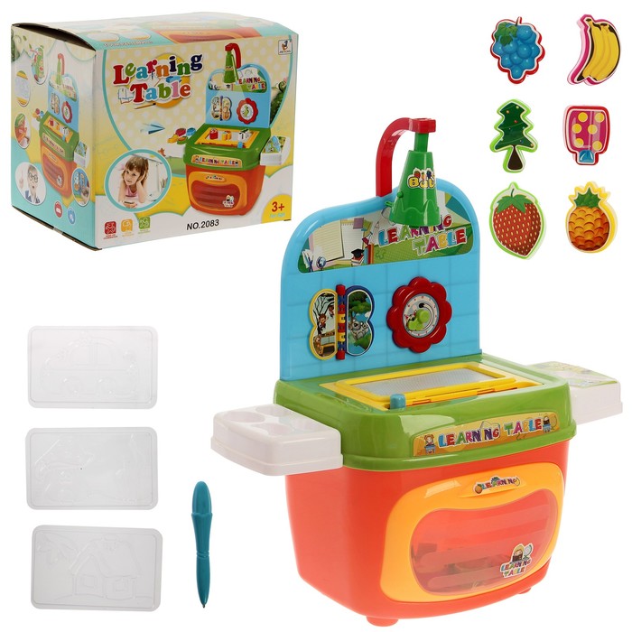 Игровой набор "Мини-школа " с проектором, световые эффекты,18 предметов, высота 46 см