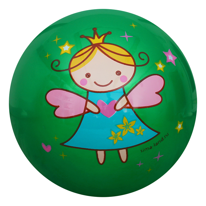 Мяч детский Фея, 22 см, 70 гр, цвета микс