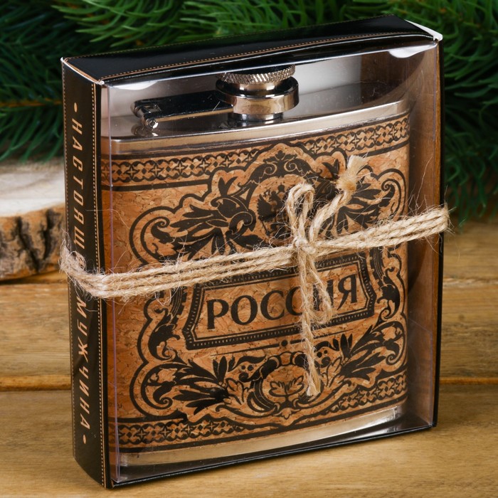 Фляжка "Россия", 180 мл