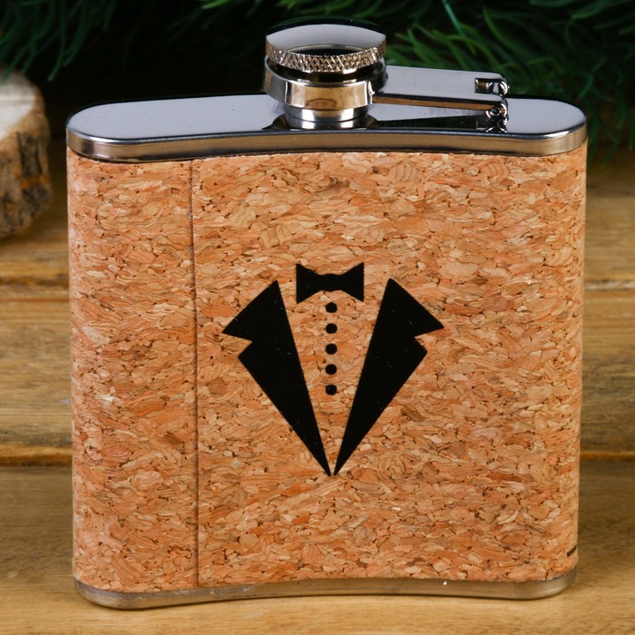 Фляжка "Джентльмен", 180 мл