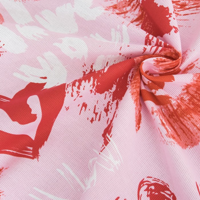 Скатерть "Доляна" Романтика 145х200 см, 100% хлопок, рогожка, 162 г/м2