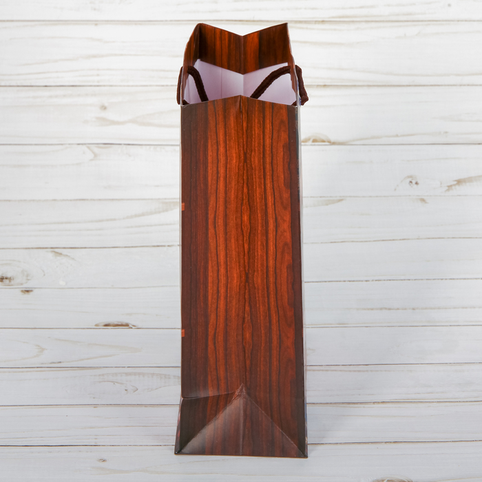 Пакет ламинированный вертикальный «Умному человеку», L 40 × 31 × 9 см