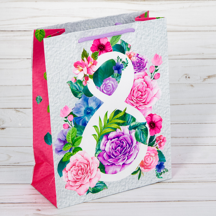 Пакет ламинированный вертикальный «Нежный день», S 12 × 15 × 5,5 см