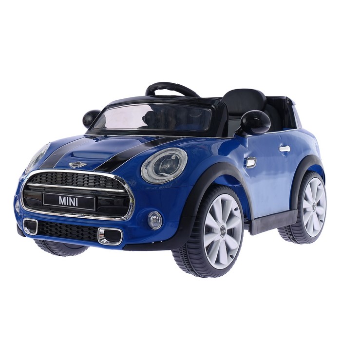 Электромобиль MINI COOPER, цвет синий