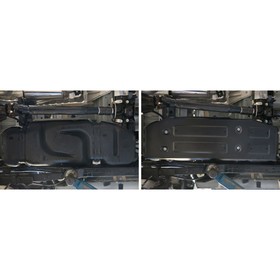 

Защита топливного бака Rival для Toyota Hilux VIII (V - 2.4d; 2.8d) 4WD 2015-н.в., сталь 3 мм, с крепежом, 222.9505.1