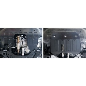 

Защита картера и КПП Rival для Jac S5 (V - 2.0; 2.0T) 2012-н.в., сталь 2 мм, с крепежом, 111.9201.1