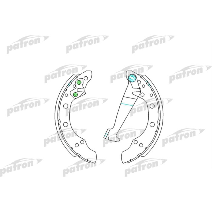 Колодки тормозные Patron PSP150