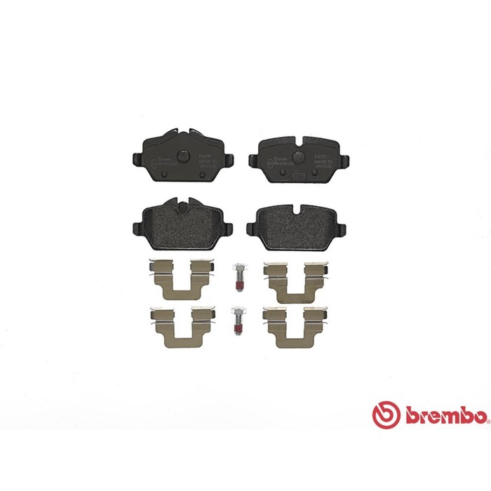 Колодки тормозные Brembo P06037