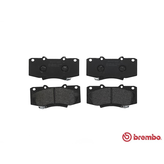 Колодки тормозные Brembo P83140