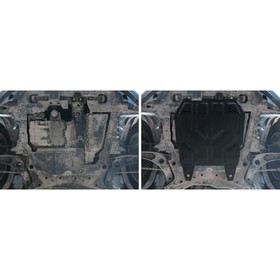 

Защита картера и КПП Rival для Mitsubishi Outlander XL (V - 2.0; 2.4) 2007-2012, сталь 2 мм, с крепежом, 111.4037.1