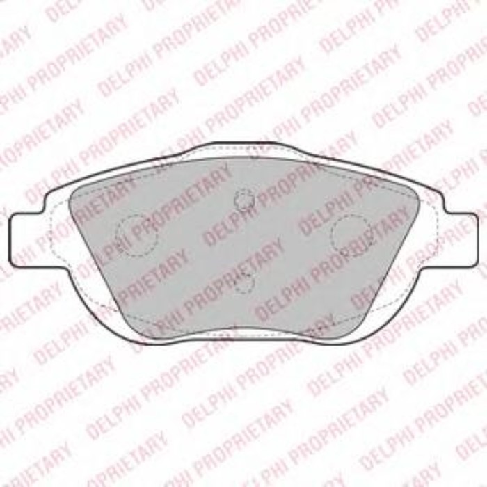 Колодки тормозные DELPHI LP2164
