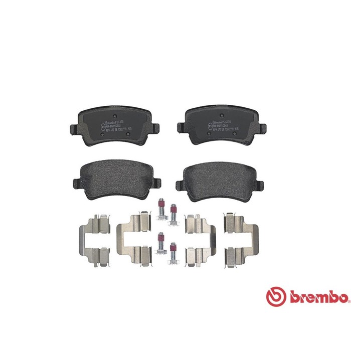 Колодки тормозные BREMBO P24078